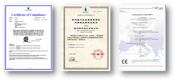 Product safety certification